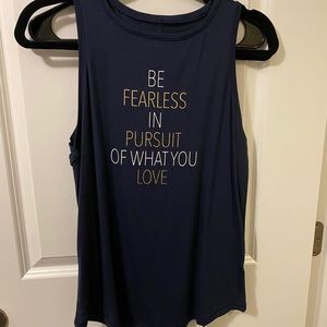 Navy blue calia workout tank